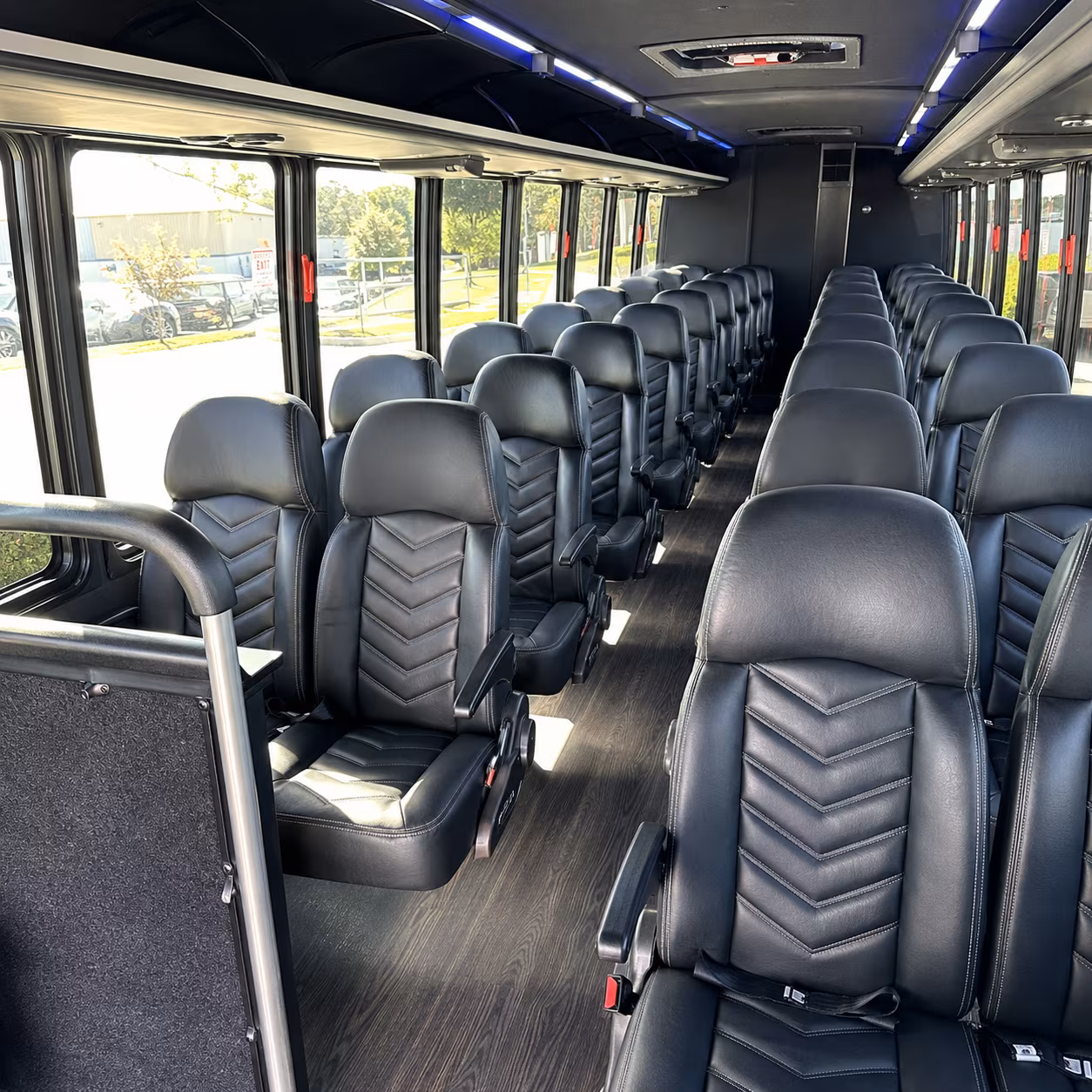 15-35 Passenger Minibus Inside