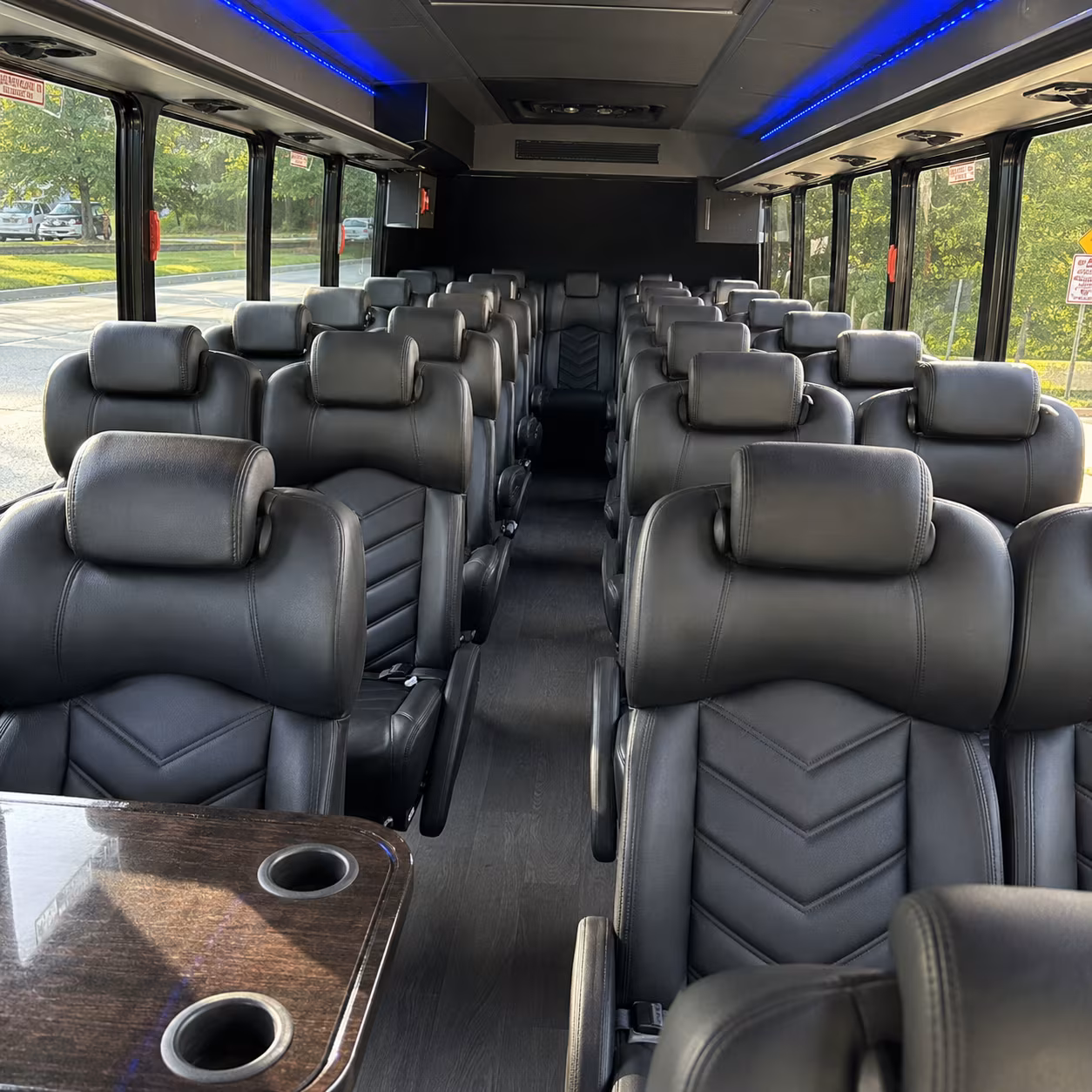 Oakland Airport Shuttle & Transportation party bus exterior