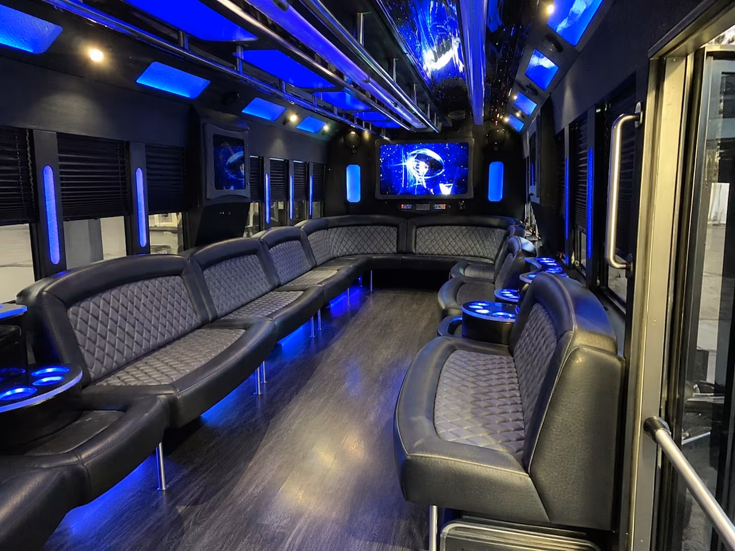 Oakland Bachelor & Bachelorette Transportation party bus exterior