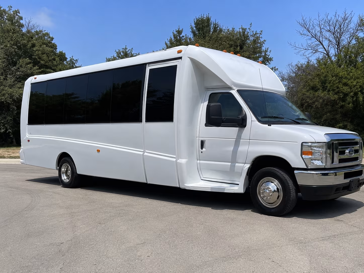 Oakland Concert & Music Festival Transportation party bus exterior