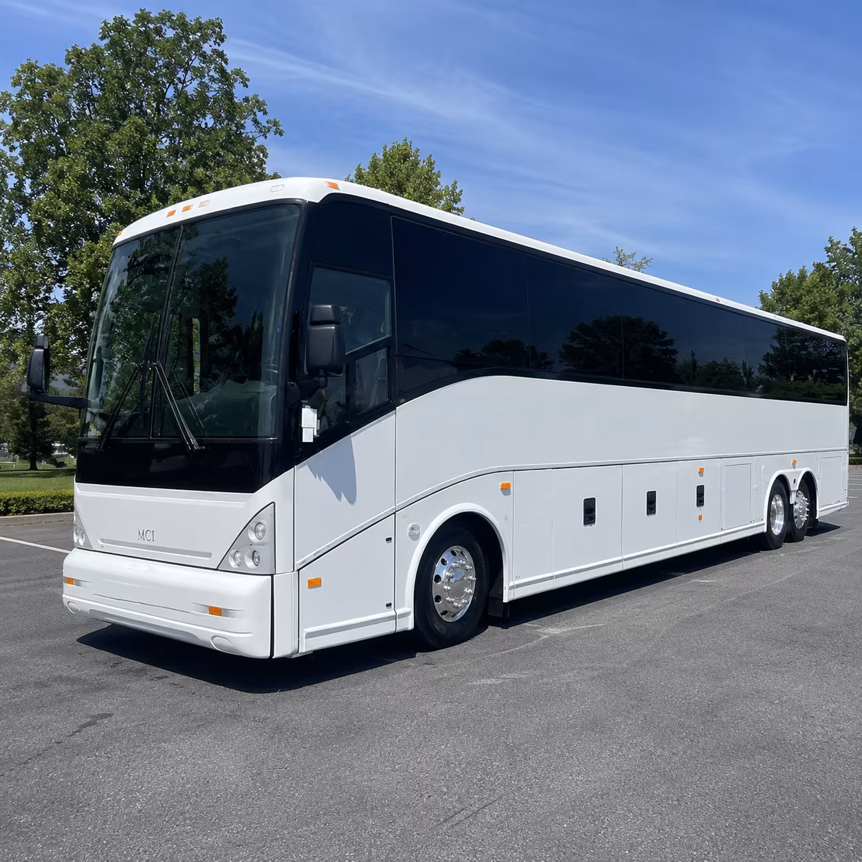 Oakland Corporate Transportation party bus exterior