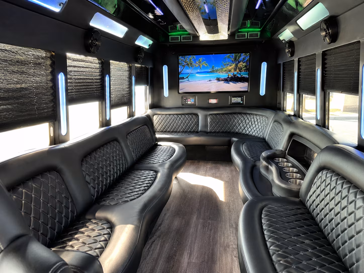 Oakland Private Event Transportation onboard seating