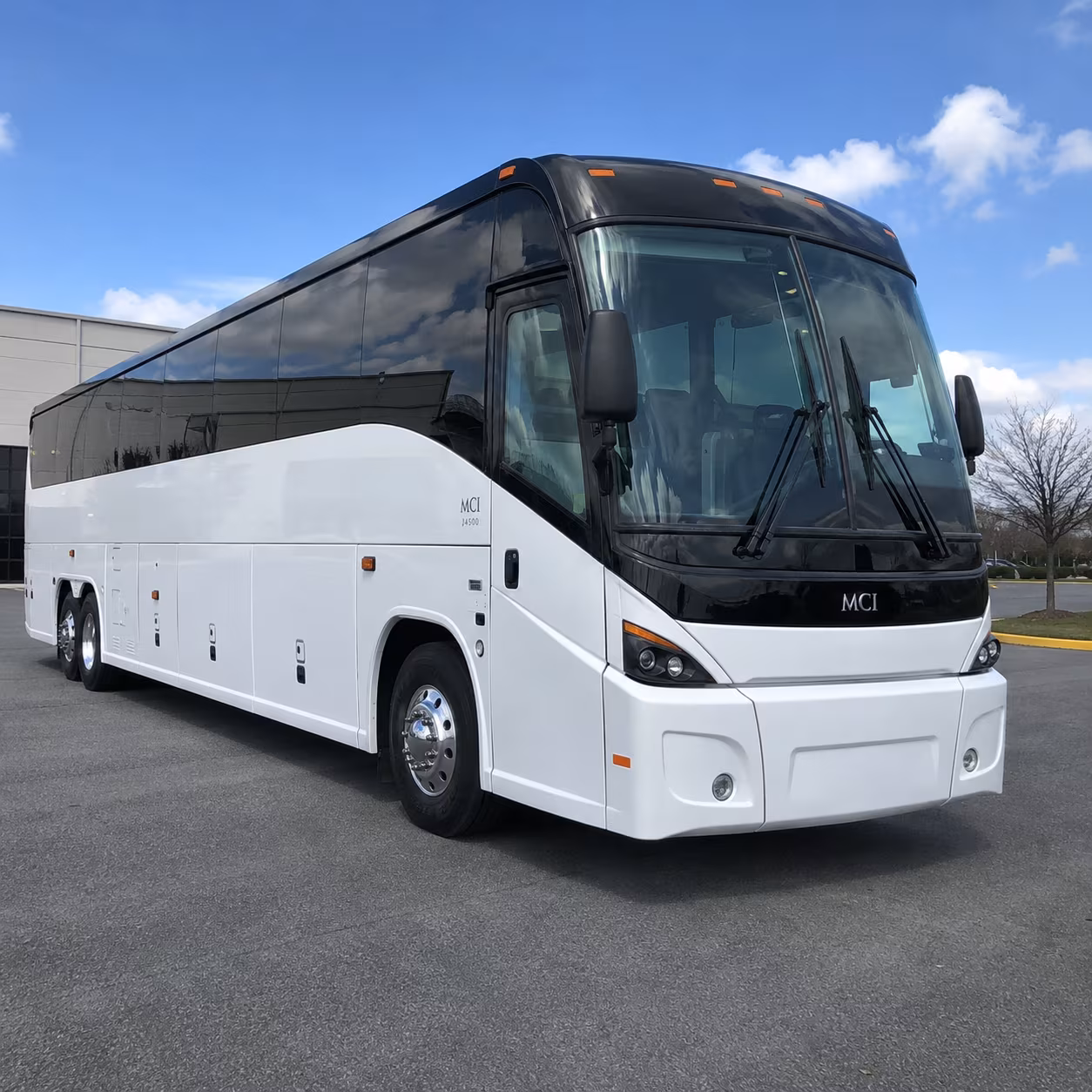 Oakland School Event Transportation party bus exterior