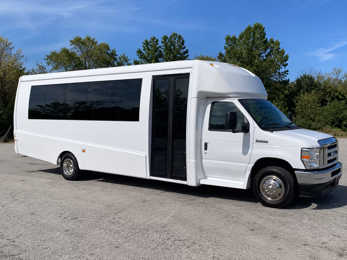 Oakland Sporting Event Transportation party bus exterior