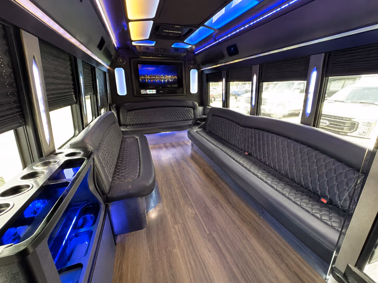 Oakland Sporting Event Transportation onboard seating