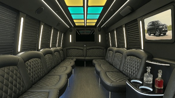 oakland 20 passenger party bus rental
