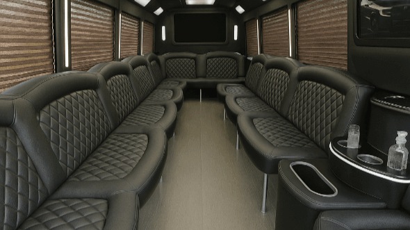 oakland 28 passenger party bus rental