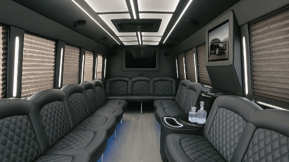 oakland 40 passenger party bus rental